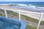 Pacific Pearl, Private Hot Tub on Oceanfront Balcony